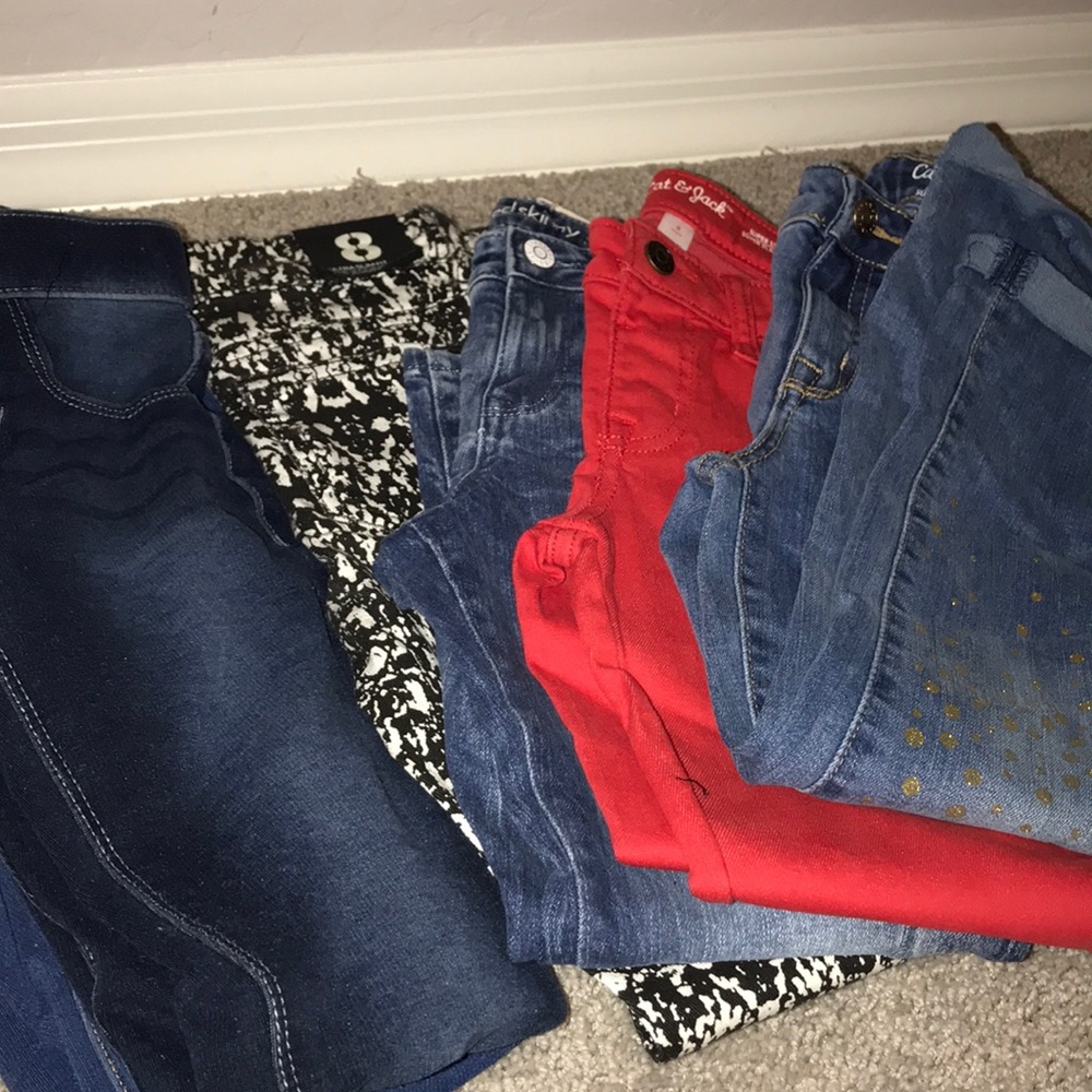 Girls skinny jeans